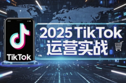 2025TikTok电商运营，掌握TikTok店铺运营核心技巧，实现低成本高转化-神聪资源精品网-全网资源最全的网站每日分享